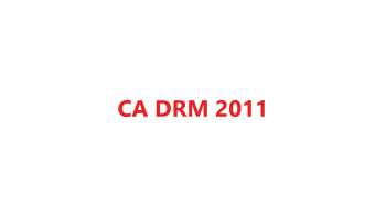 CA DRM 2011