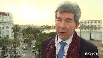 ATV@ Sony 4kUHD Theatre MIP TV. Michel Chabrol, Eutelsat 