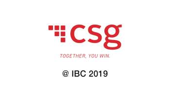 CSG @ IBC 2019
