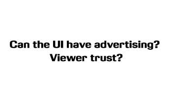 Big Data: Can the UI have advertising ?