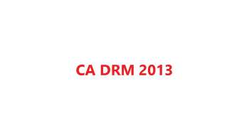 CA DRM 2013